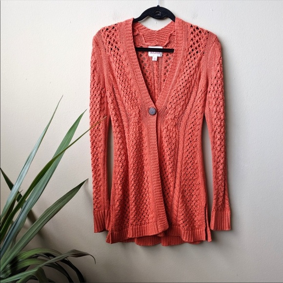 Anthropologie Rosie Neira Talmage wide knit
long sleeve sweater size small - Picture 3 of 4